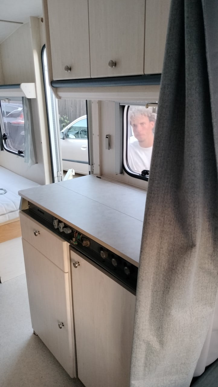 Dethleffs caravan (1998) met voortent