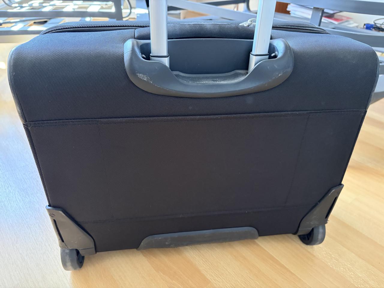 Samsonite rolkoffer / laptoptas
