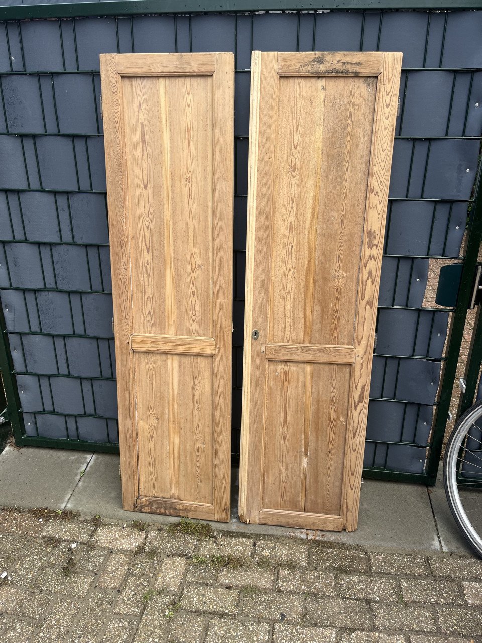 Kastdeuren, hout, antiek
