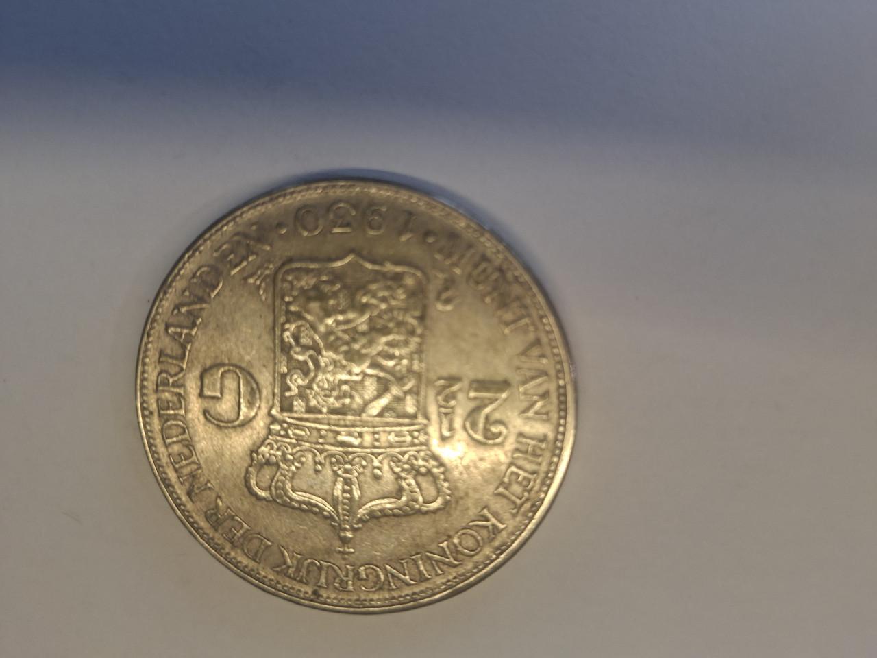 Munt 2,5 gulden 1930