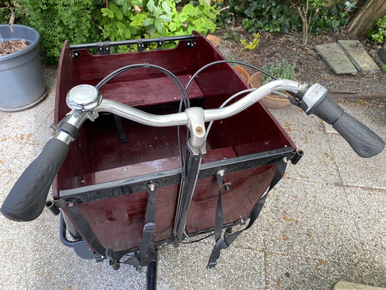 Babboe Big bakfiets 1e gen. - nieuw in de lak, technisch als nieuw!