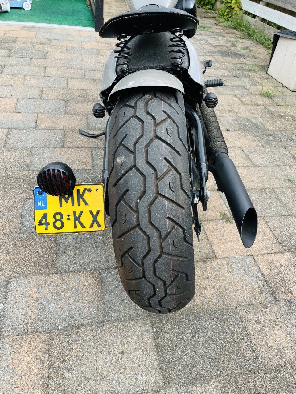 Honda VT600 bobber