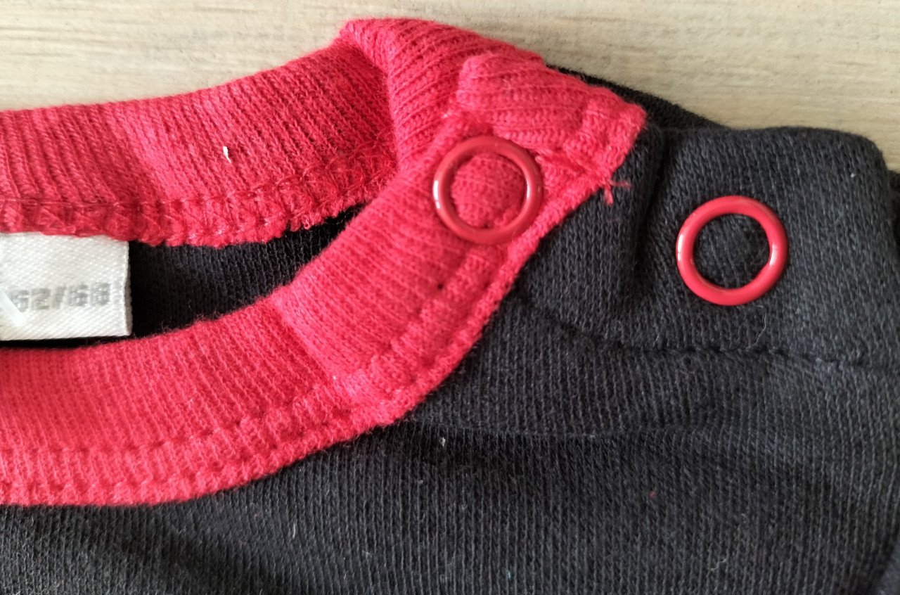 Disney romper Minnie Mouse zwart maat 62/68