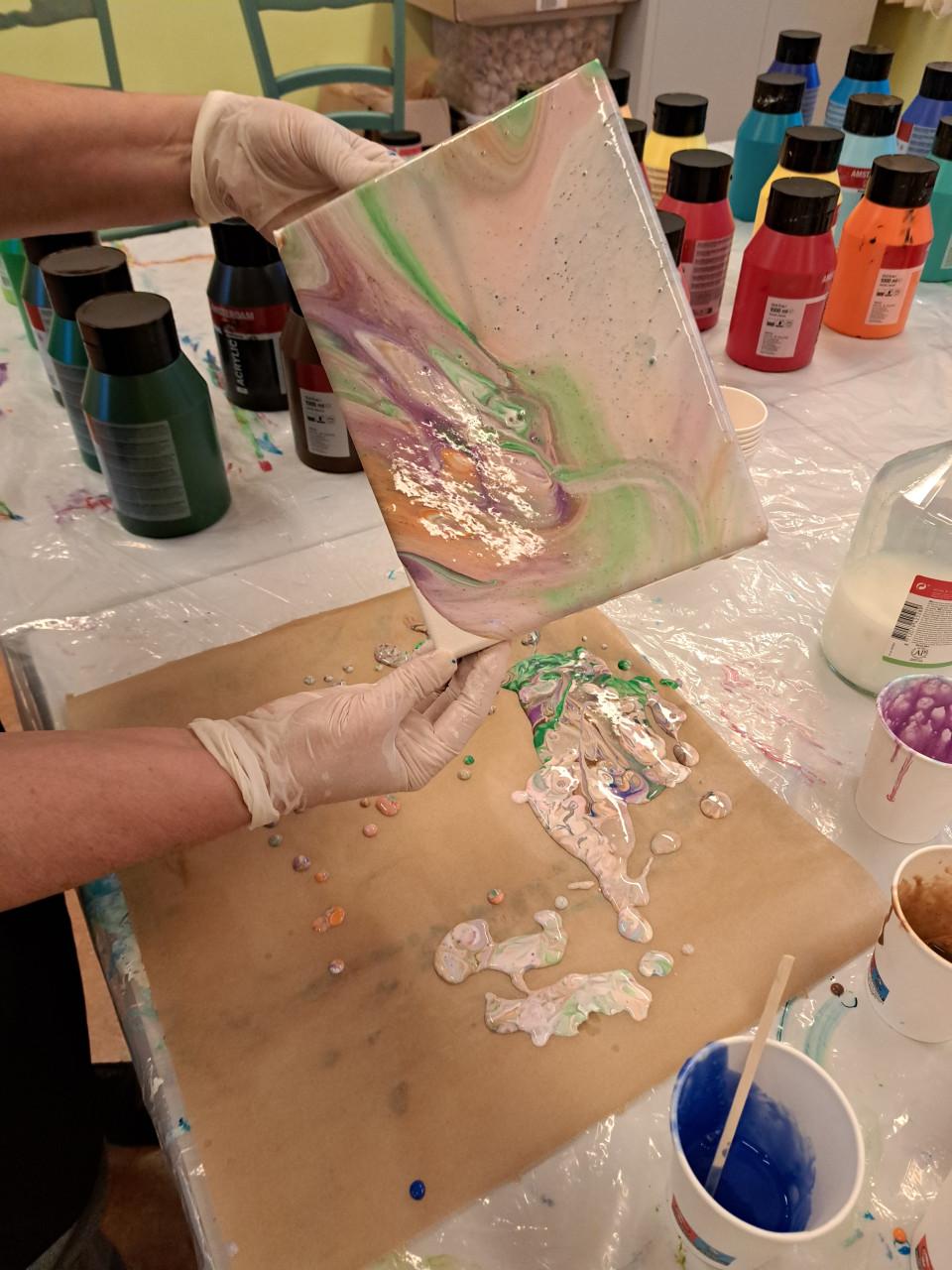 Workshop Acryl gieten