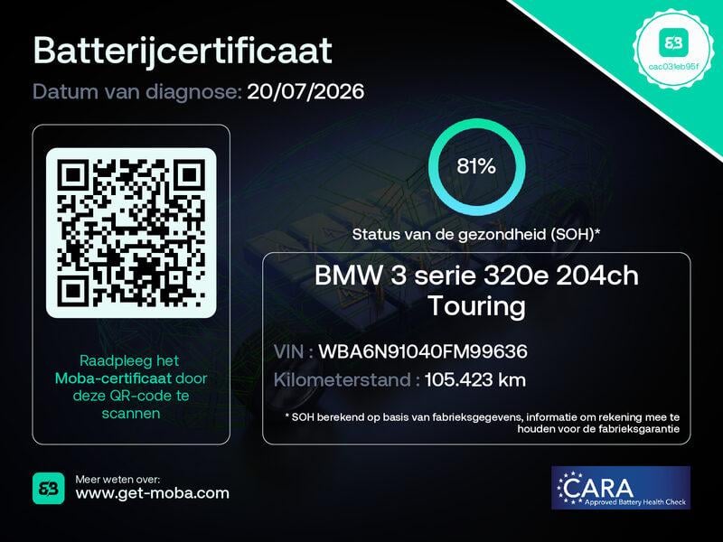 BMW 3-serie touring 320e high executive