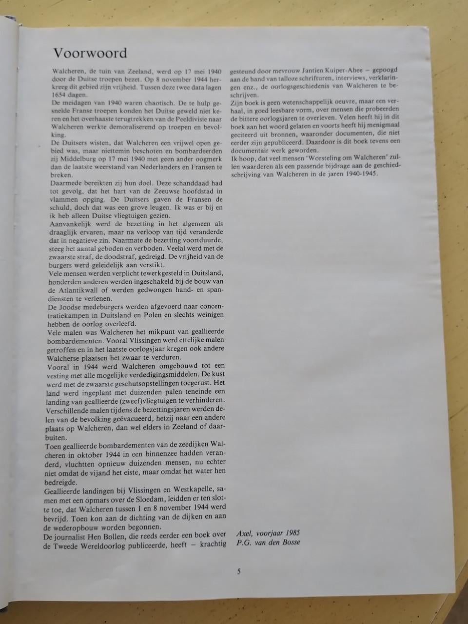 Worsteling om Walcheren 1939-1945.