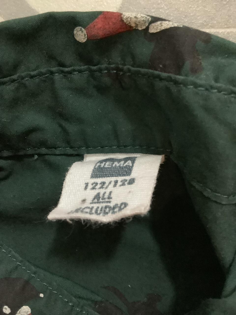 Takkie kerstblouse, jongen maat 122/128