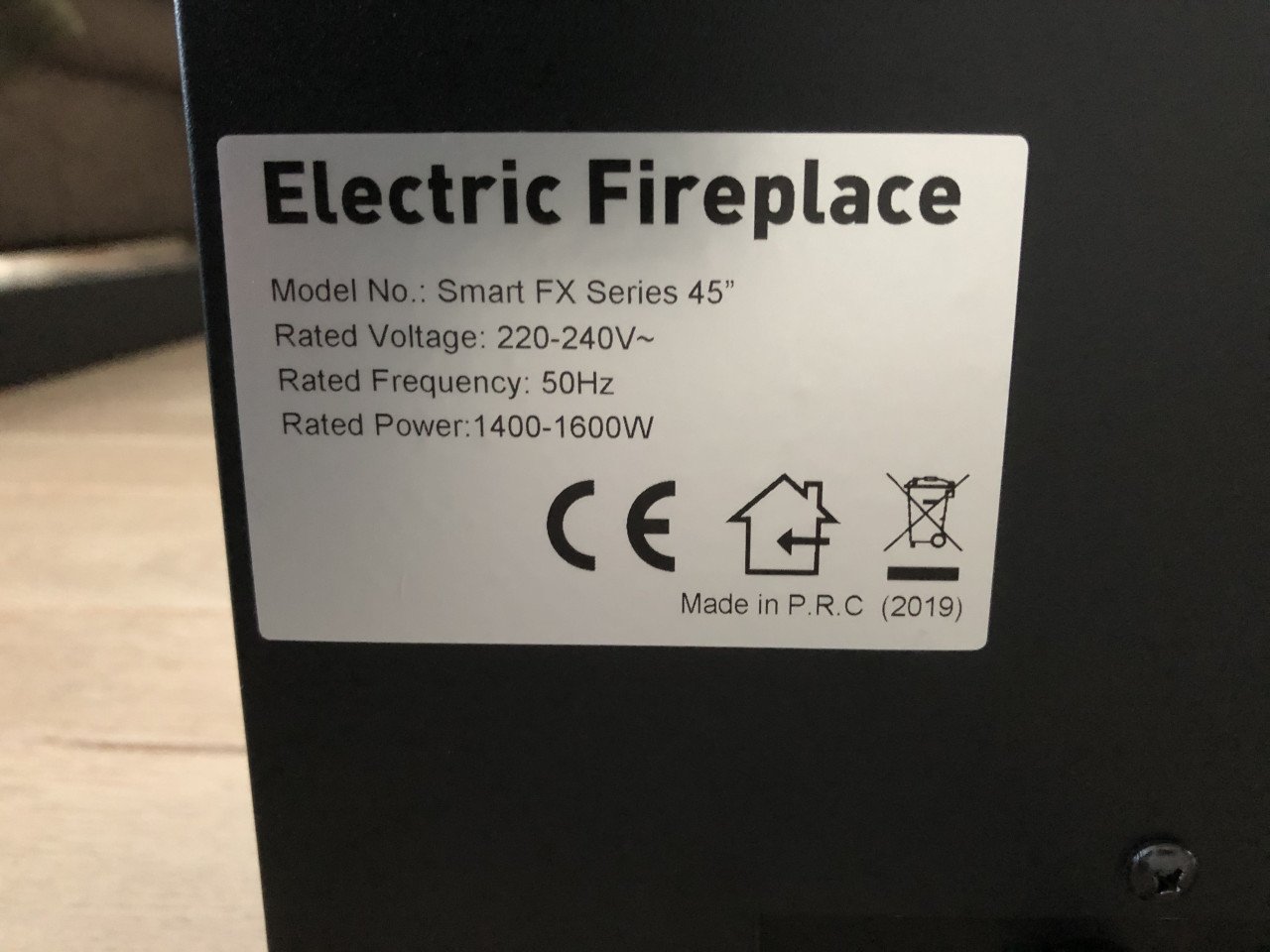 Electrische sfeerhaard
