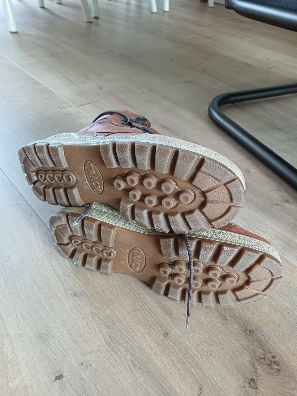 Leren Ecco wandelschoenen