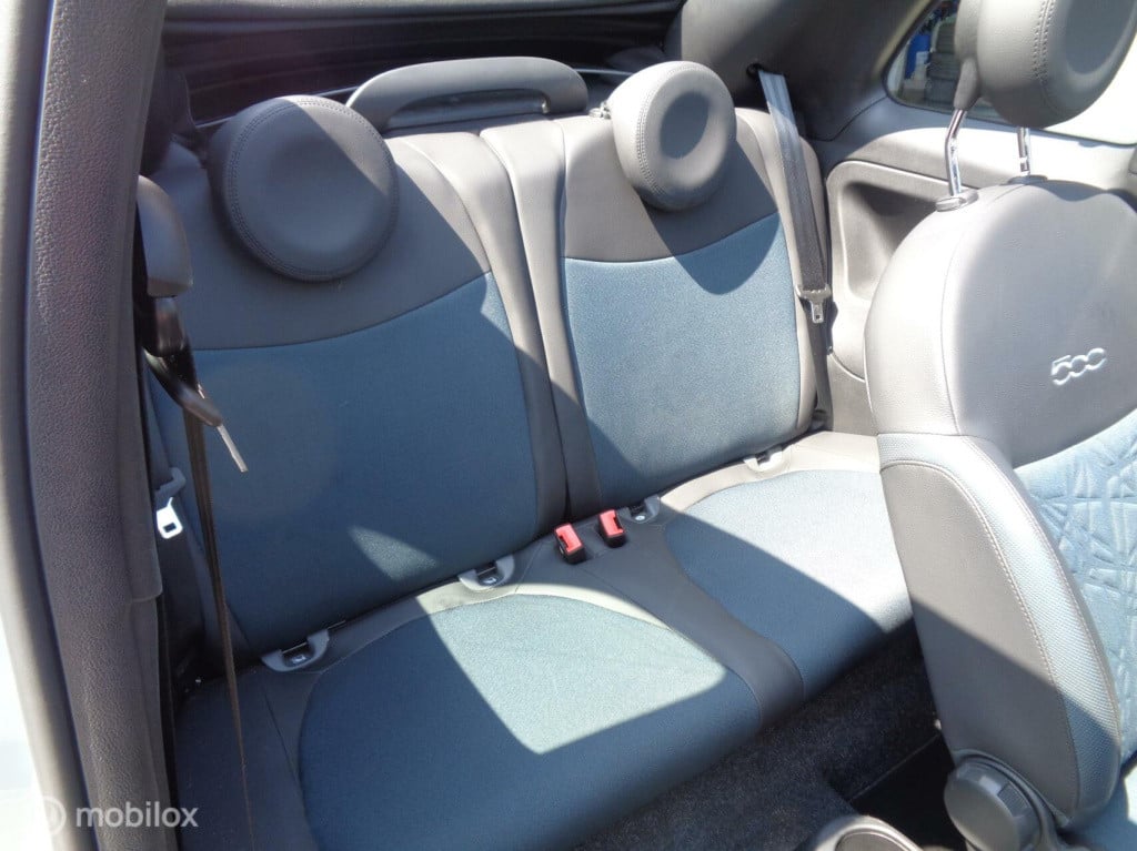 Fiat 500 C 1.0 hybrid launch edition/airco/16''lm velgen/half leer/1st eig/