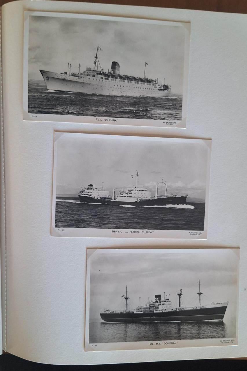 Postkaart / ansichtkaart oude schepen