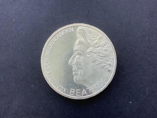 Beatrix, 10 gulden 1995 Hugo de Groot,  zilver.