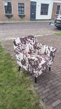 Leuke Koeprint Fauteuil