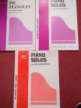 3 lesboekjes Piano, absolute beginners