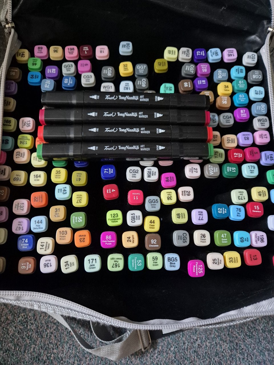 168 kleur stiften