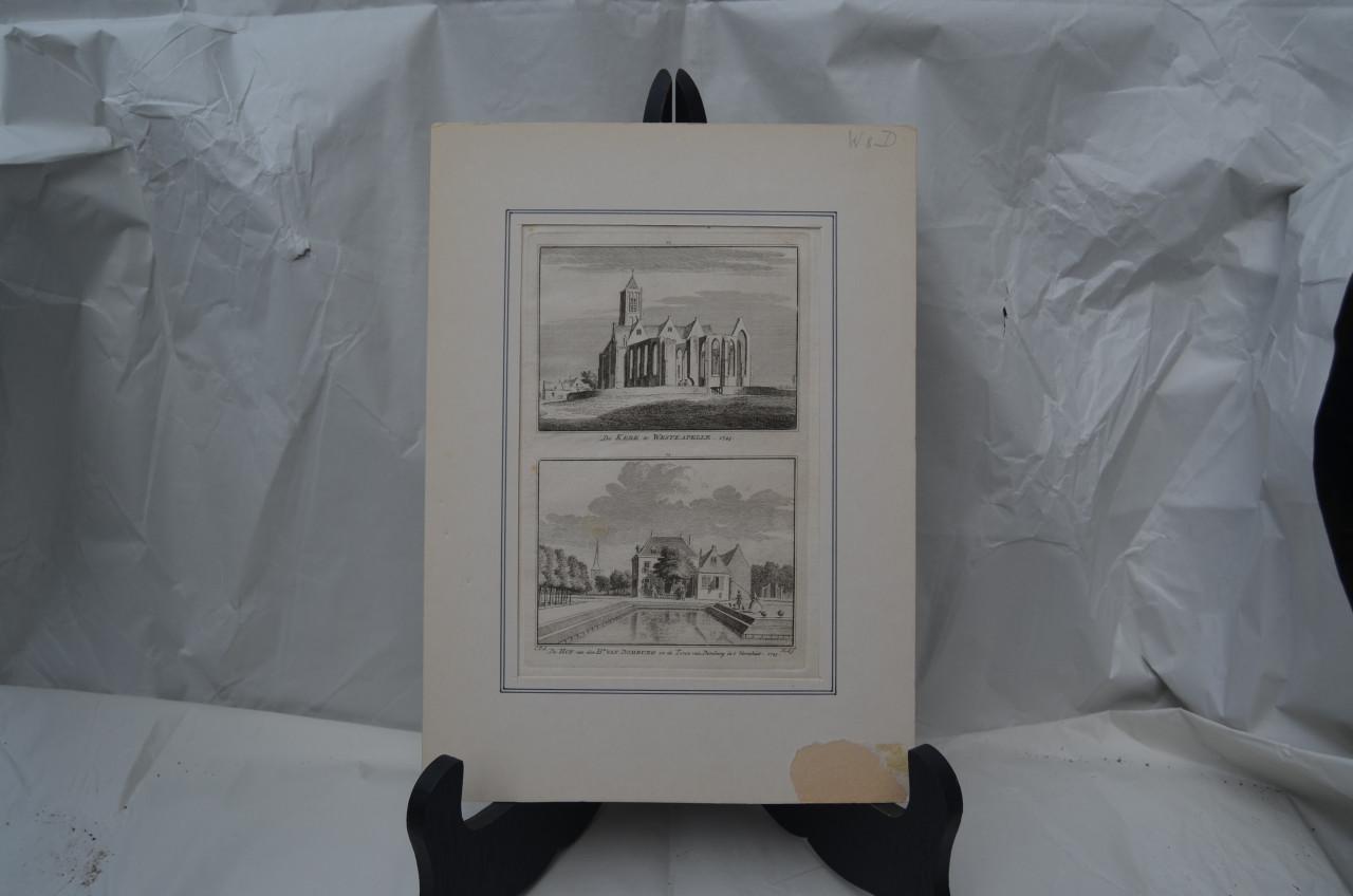 Klein dubbeletsje Westkapelle/Domburg 1743