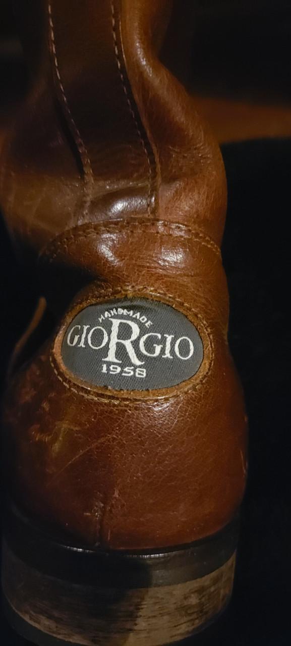 Giorgi armani herenlaarzen. mooie boots met wol in. maat 42