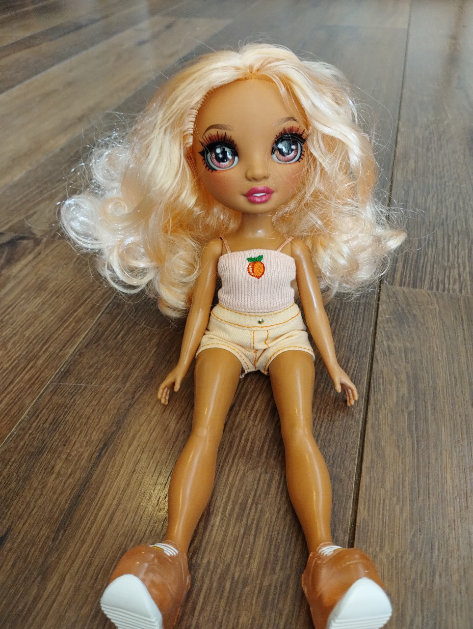Rainbow high fashion pop georgia bloom peach