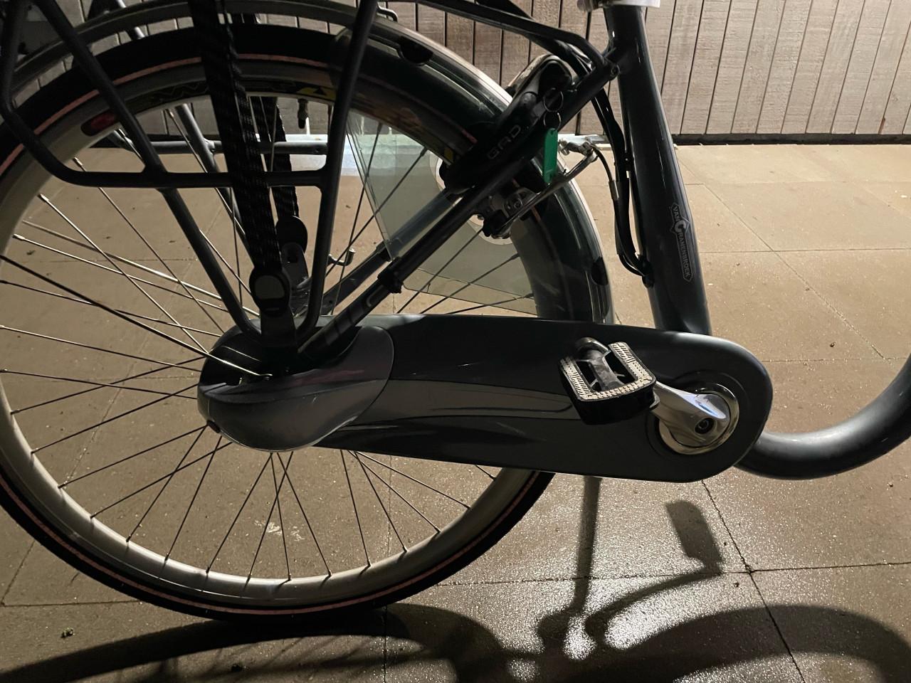 Damesfiets, elektrisch.