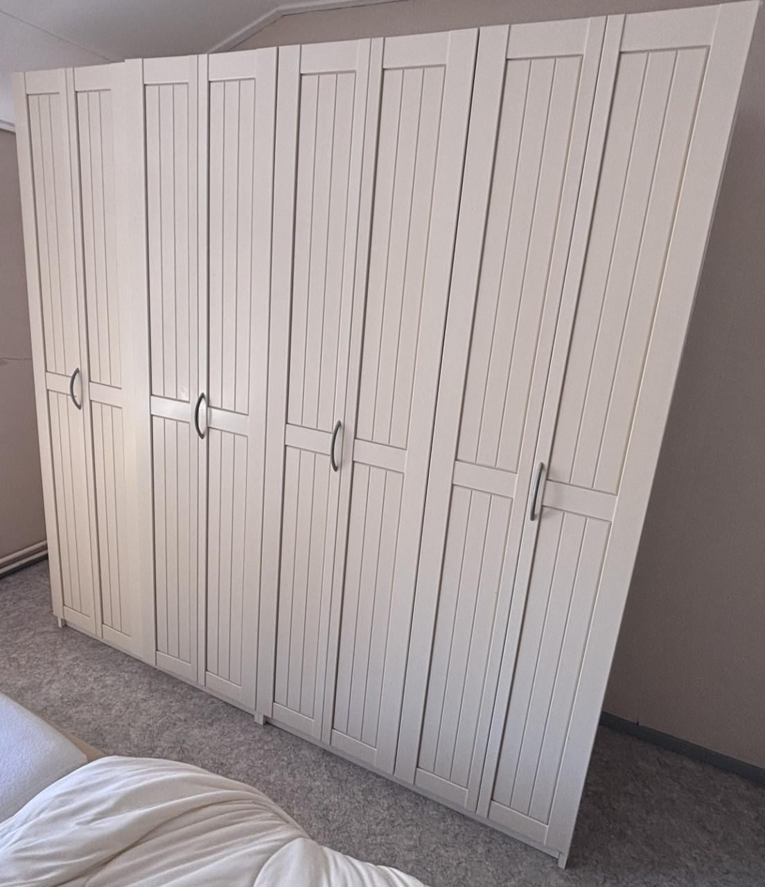 Garderobekast wit (IKEA), opknapper