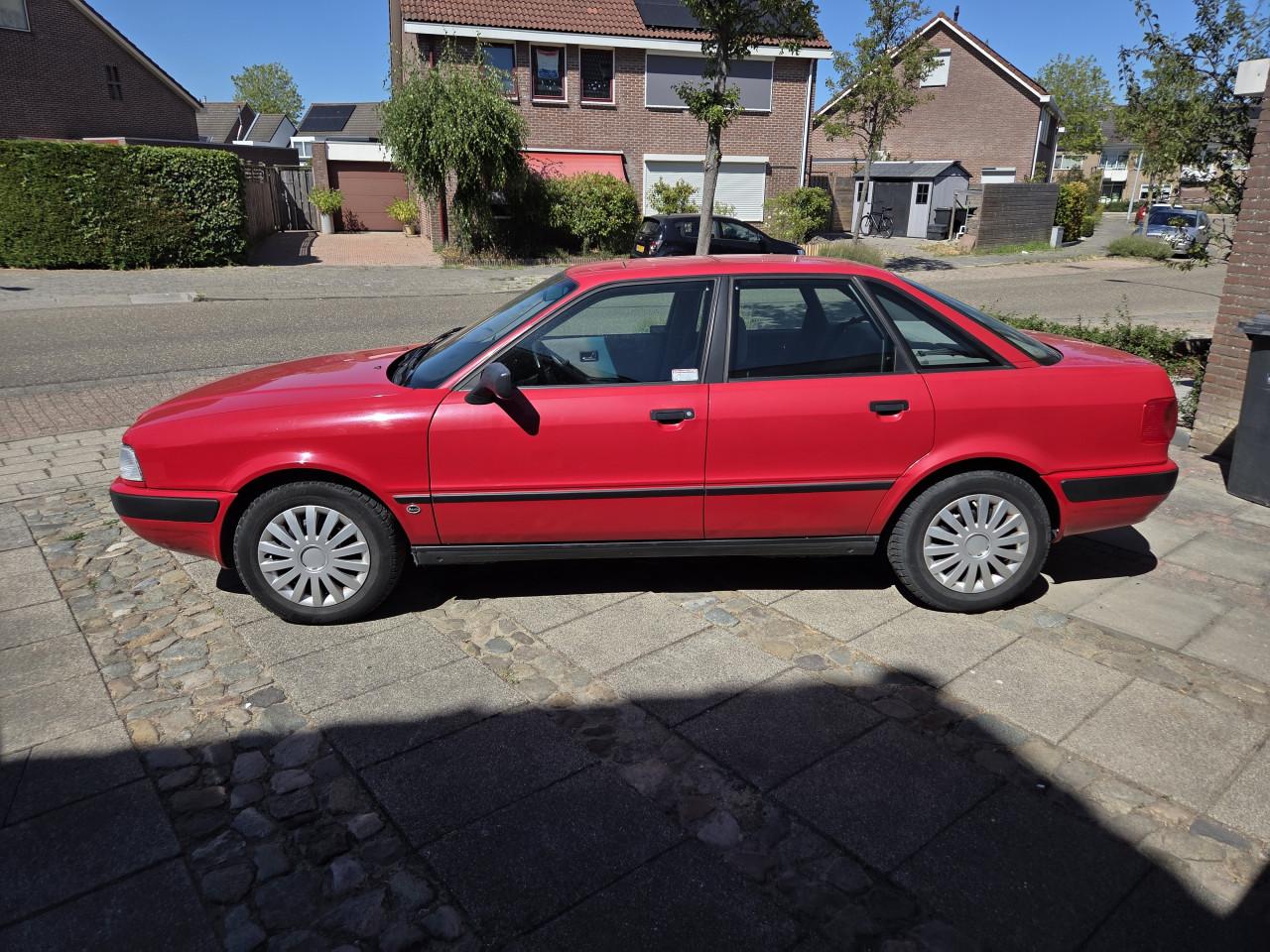 Audi 80 1992 rood
