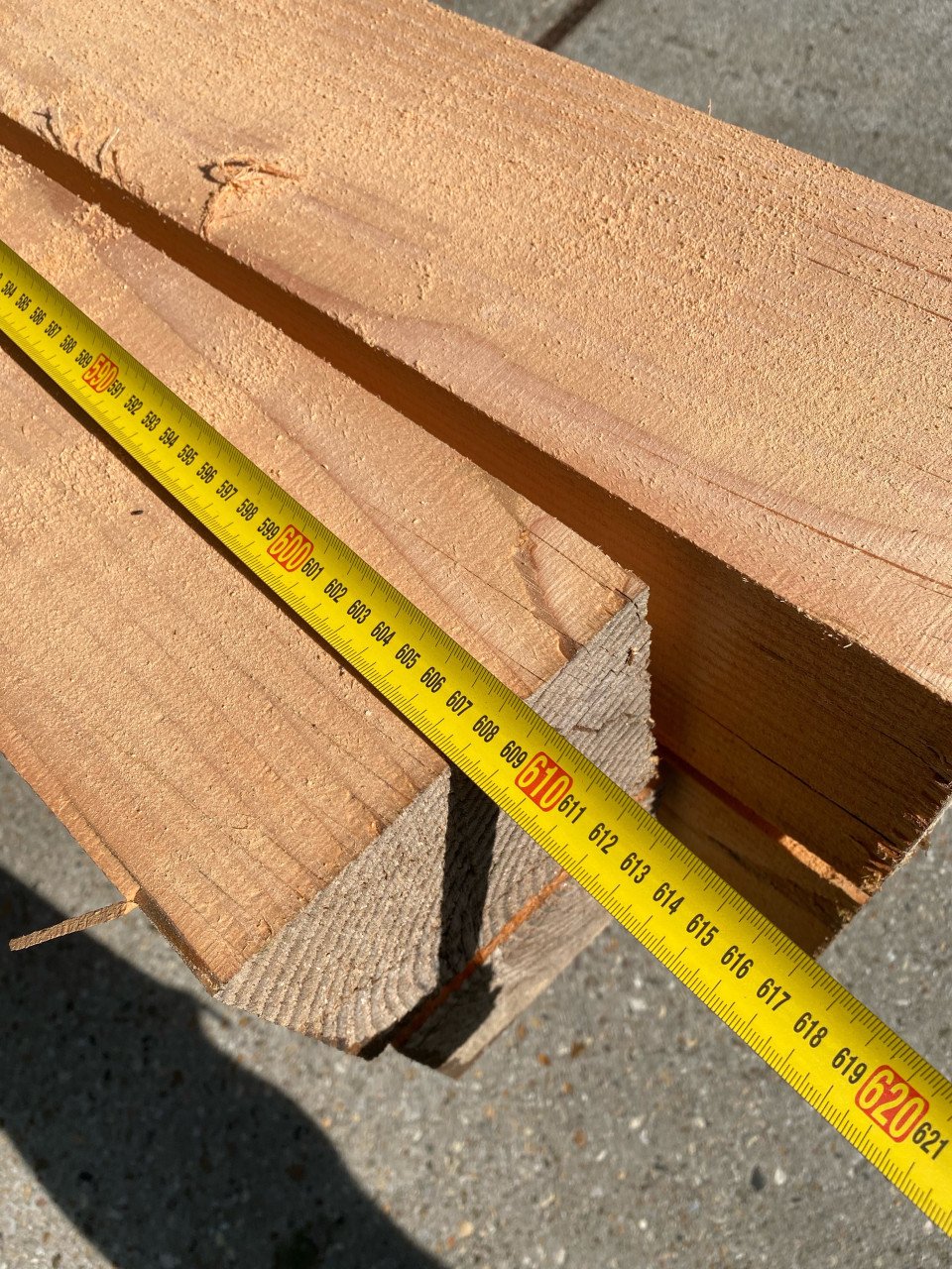 Douglas XL balken 610x15x15 cm