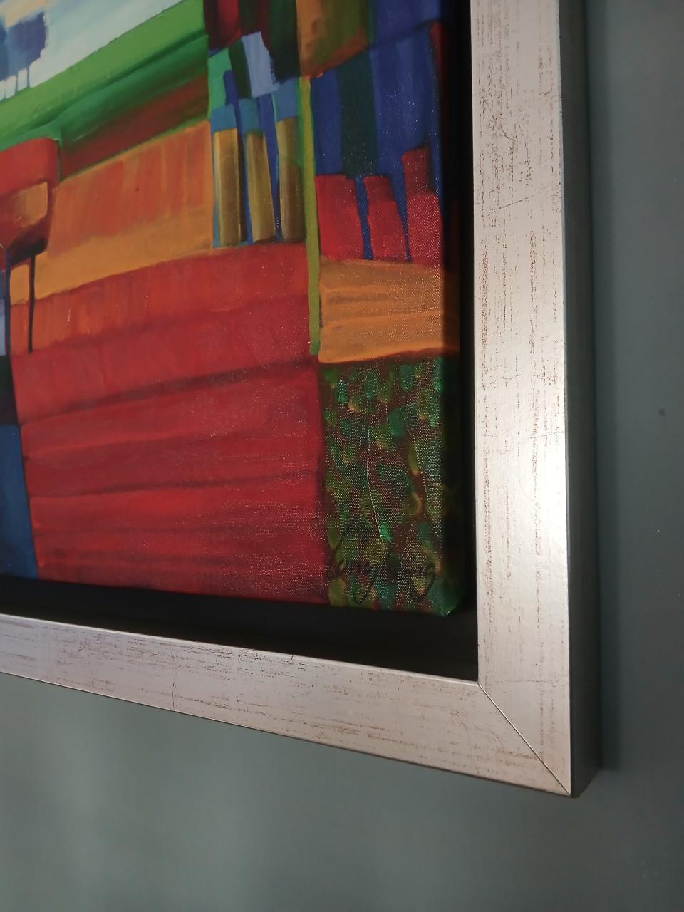 Abstract schilderij