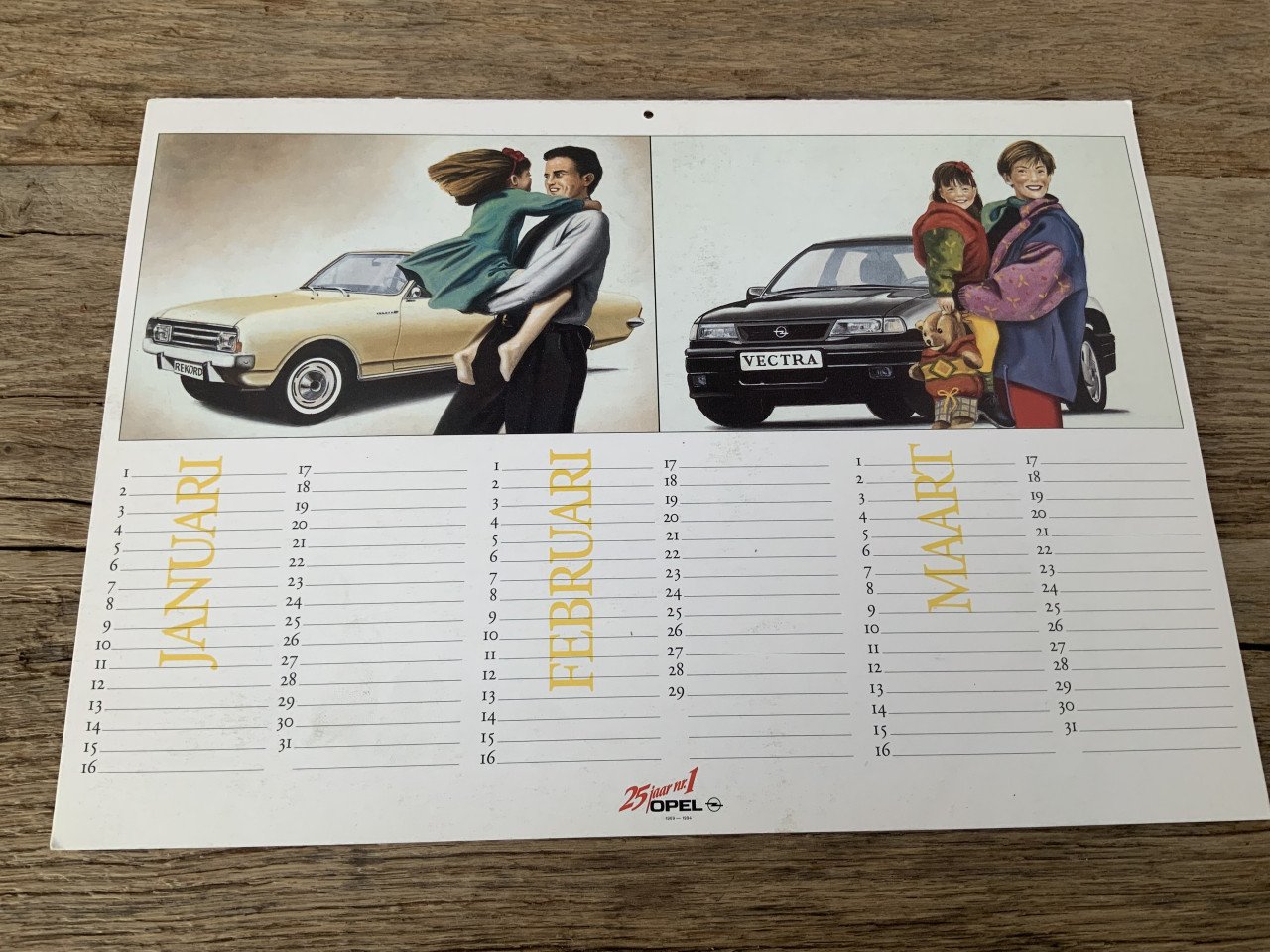 Opel wc kalender