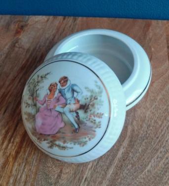 Vintage Porselein Deksel-schaaltje
