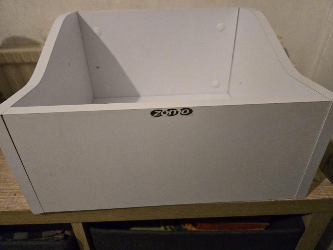 Platenkast Zomo VS-Box 100/1 en 100/2 Wit