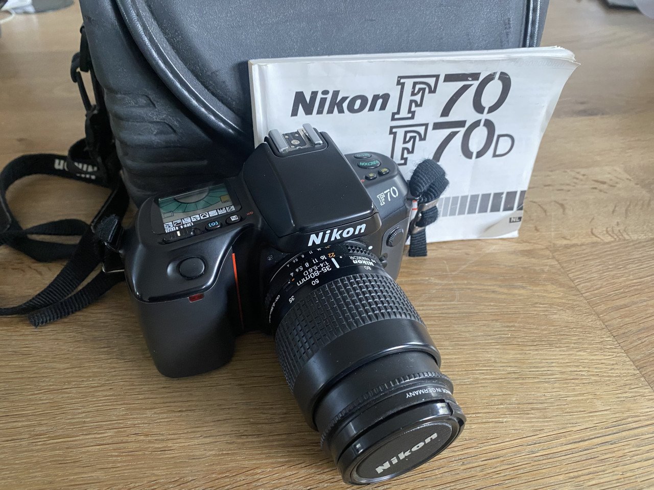 Nikon F70 camera