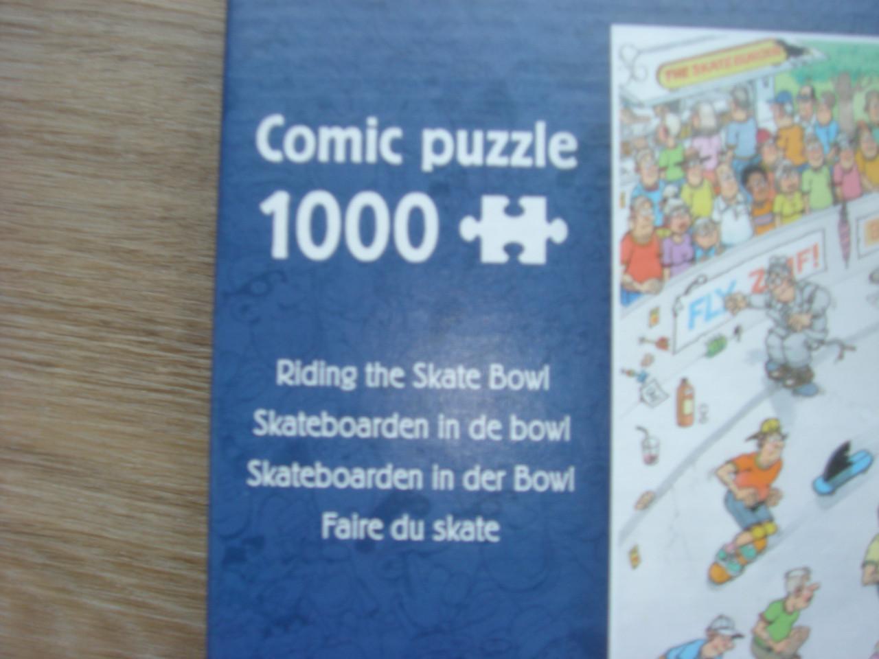 Te koop Complete Jan Van Haasteren puzzel skateboarden in the bowl