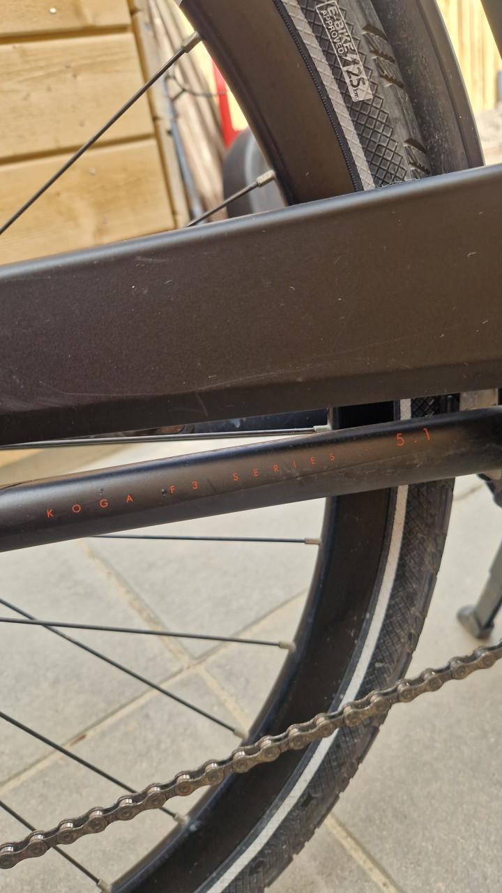 Koga F3 type 5.1 damesfiets mat zwart maat S