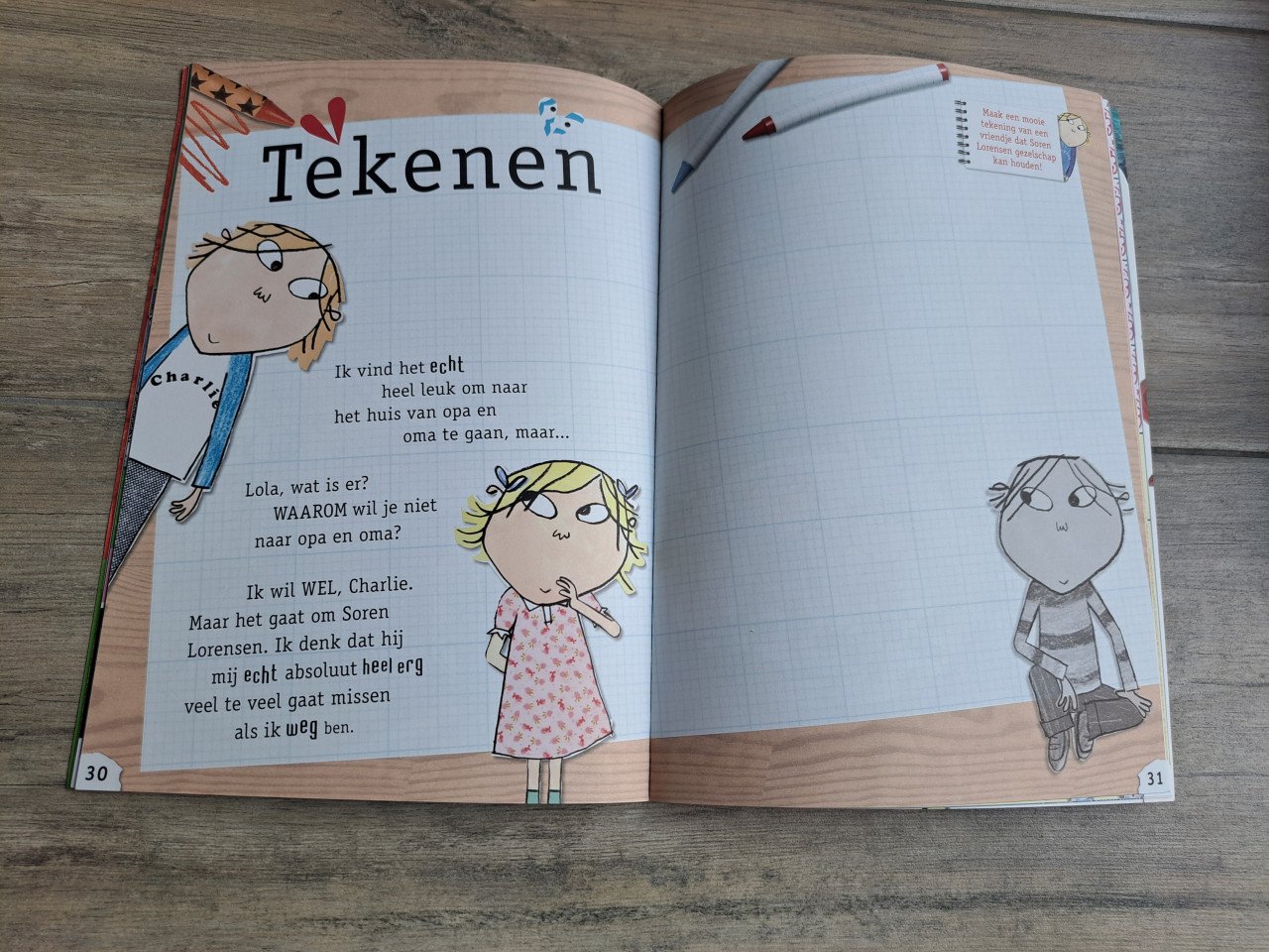 Charlie en Lola doeboek