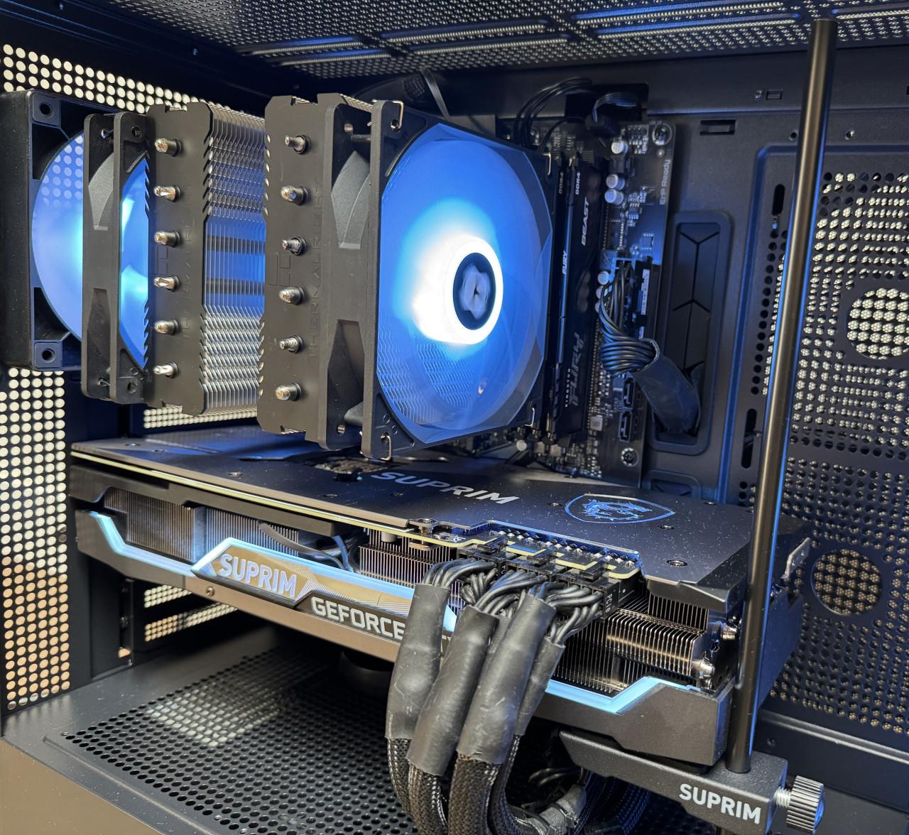 MSI RTX 3080 SUPRIM X 10G | Ryzen 5600XT | 32GB | 1TB NVMe | NIEUW