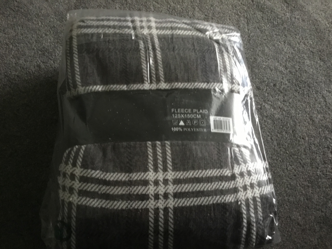 Nieuwe Fleece plaid