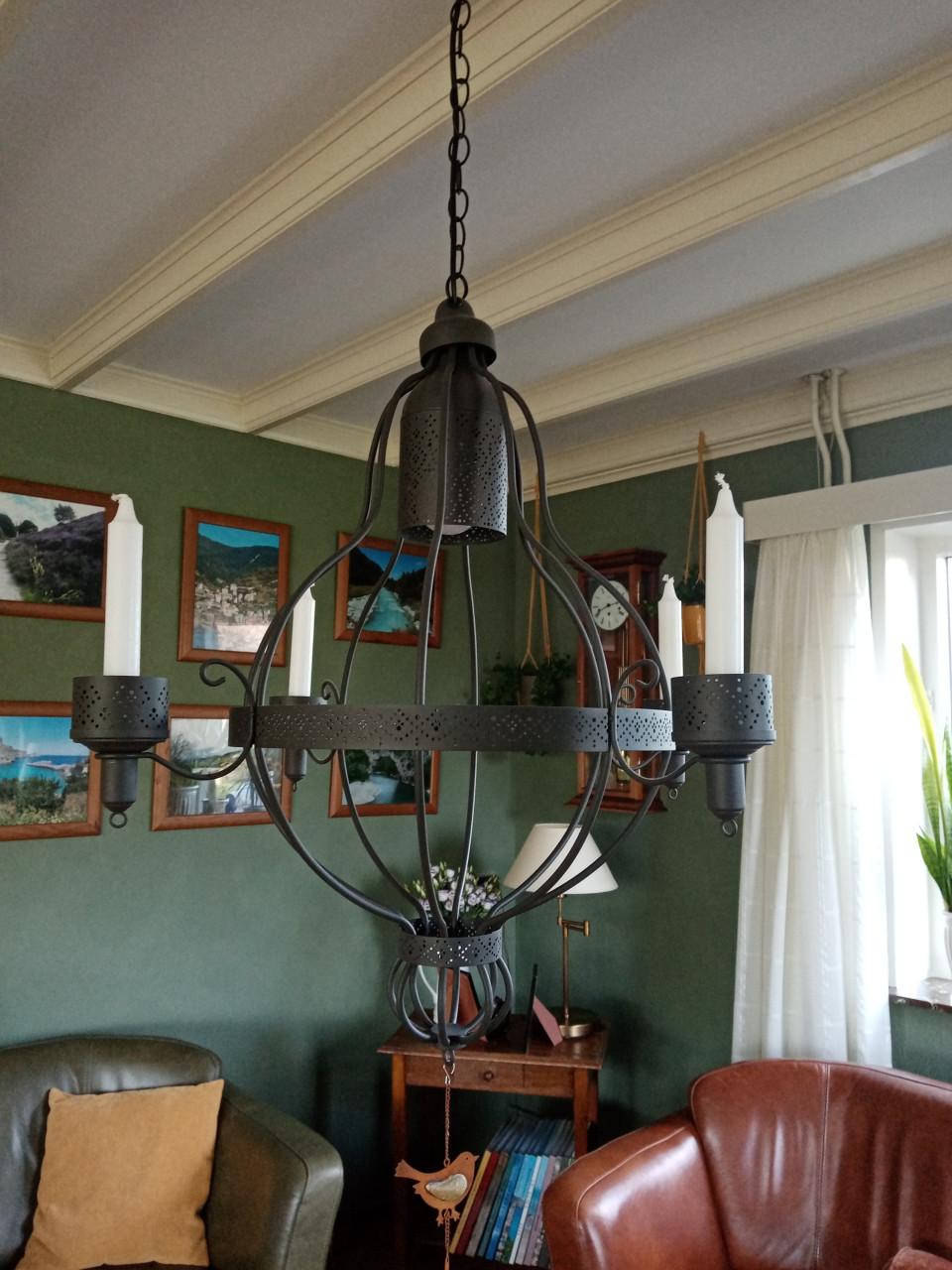 Ikea Hanglamp kaarsen / Verlichting