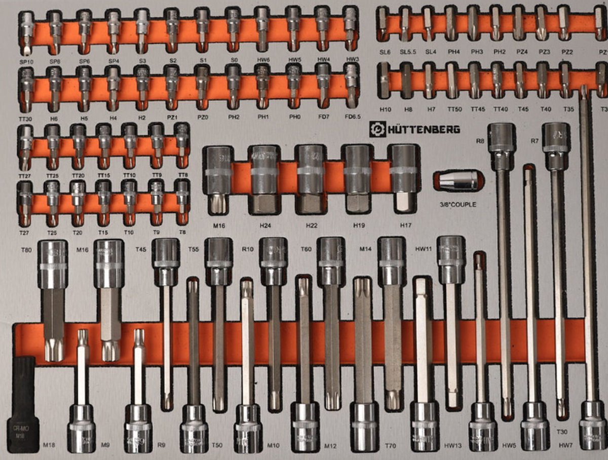 Gereedschap kar met 6 lades
