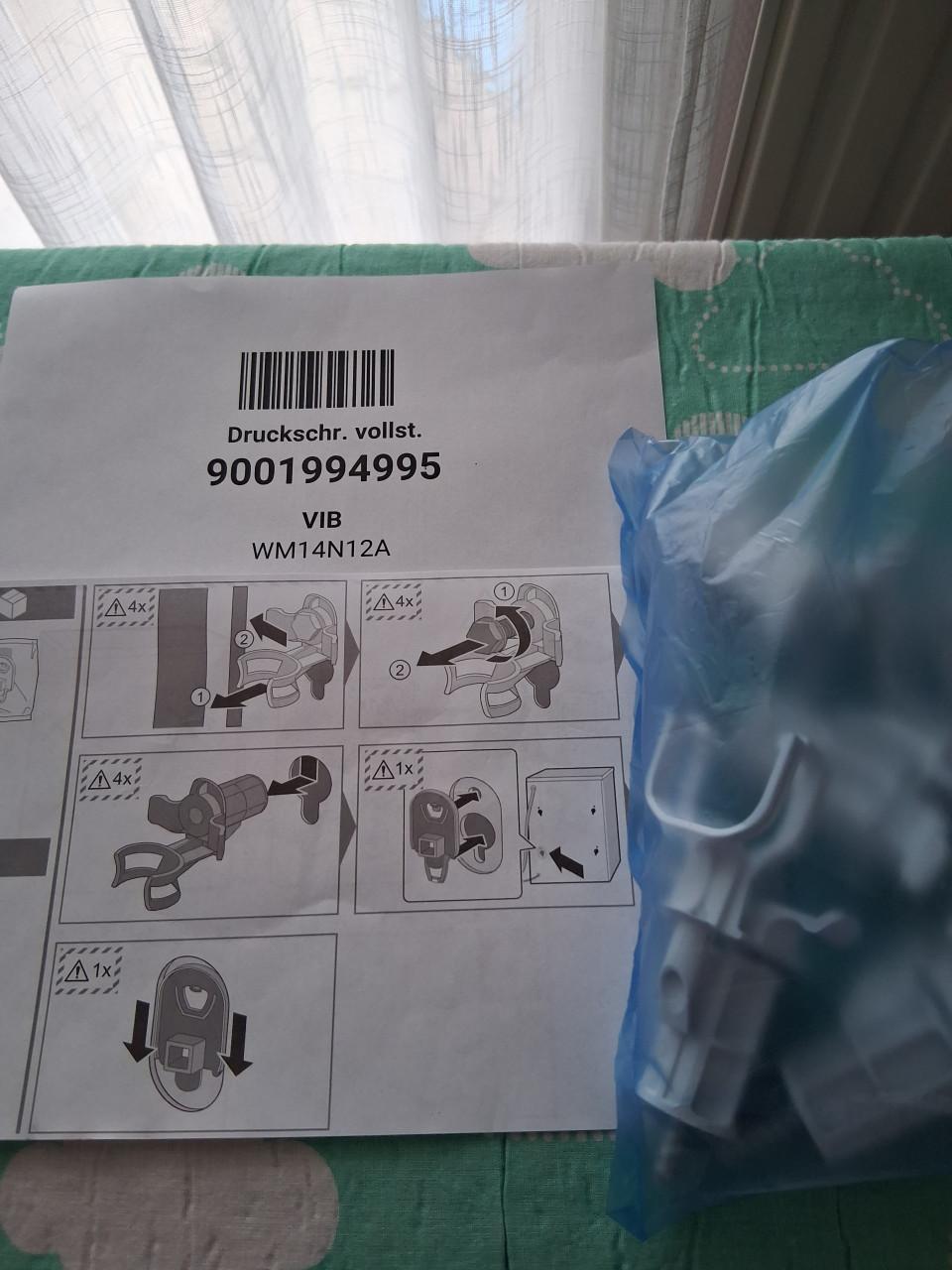 Fonkel nieuwe wasmachine