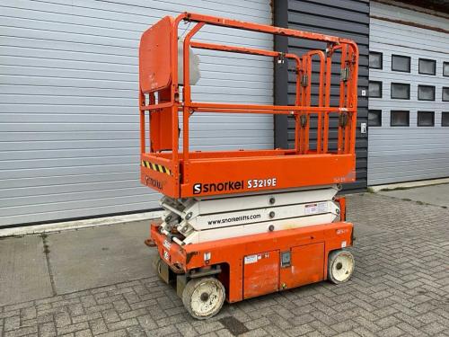 Snorkel schaarhoogwerker werkhoogte 7.8 meter 2019