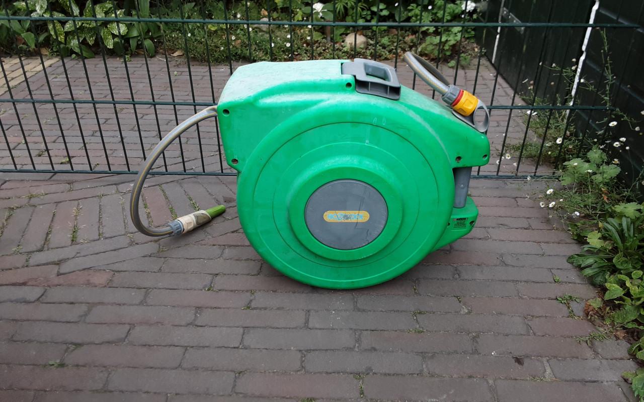 Tuinslang haspel