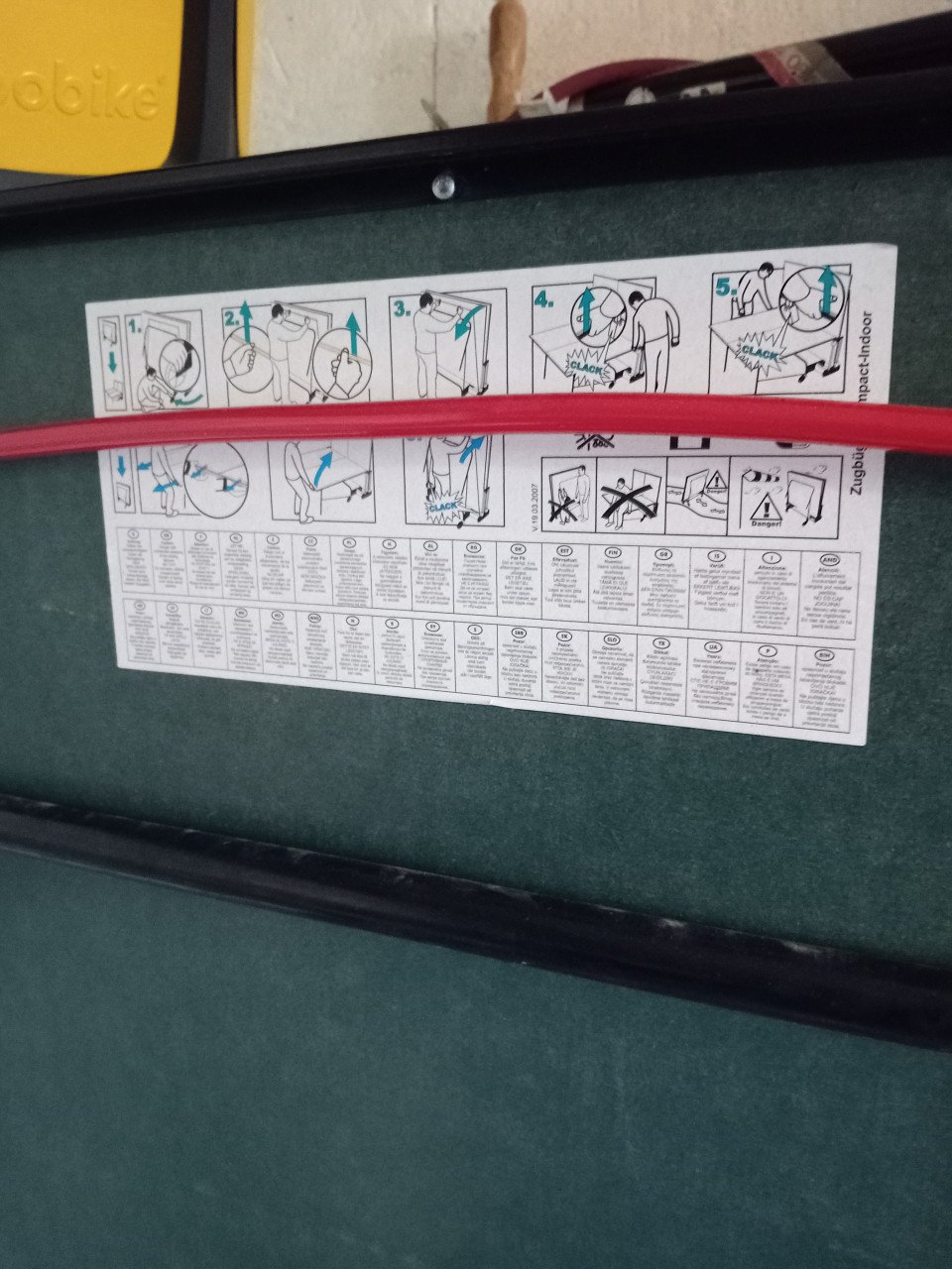 Tafeltennis tafel