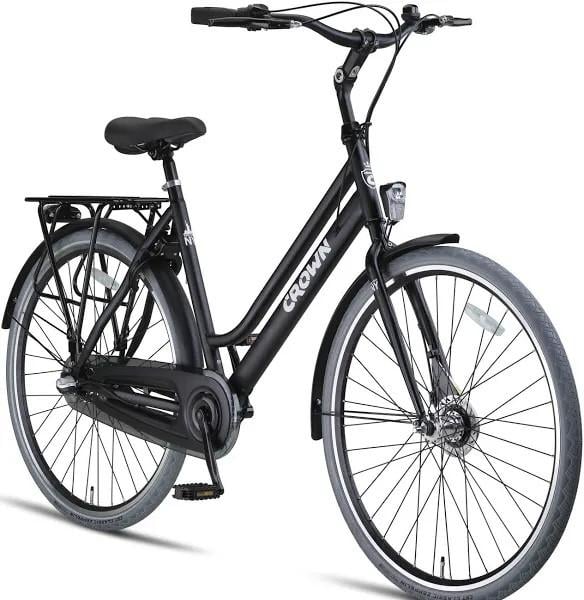 Fiets met shimano versnellingen en rollingbrakes