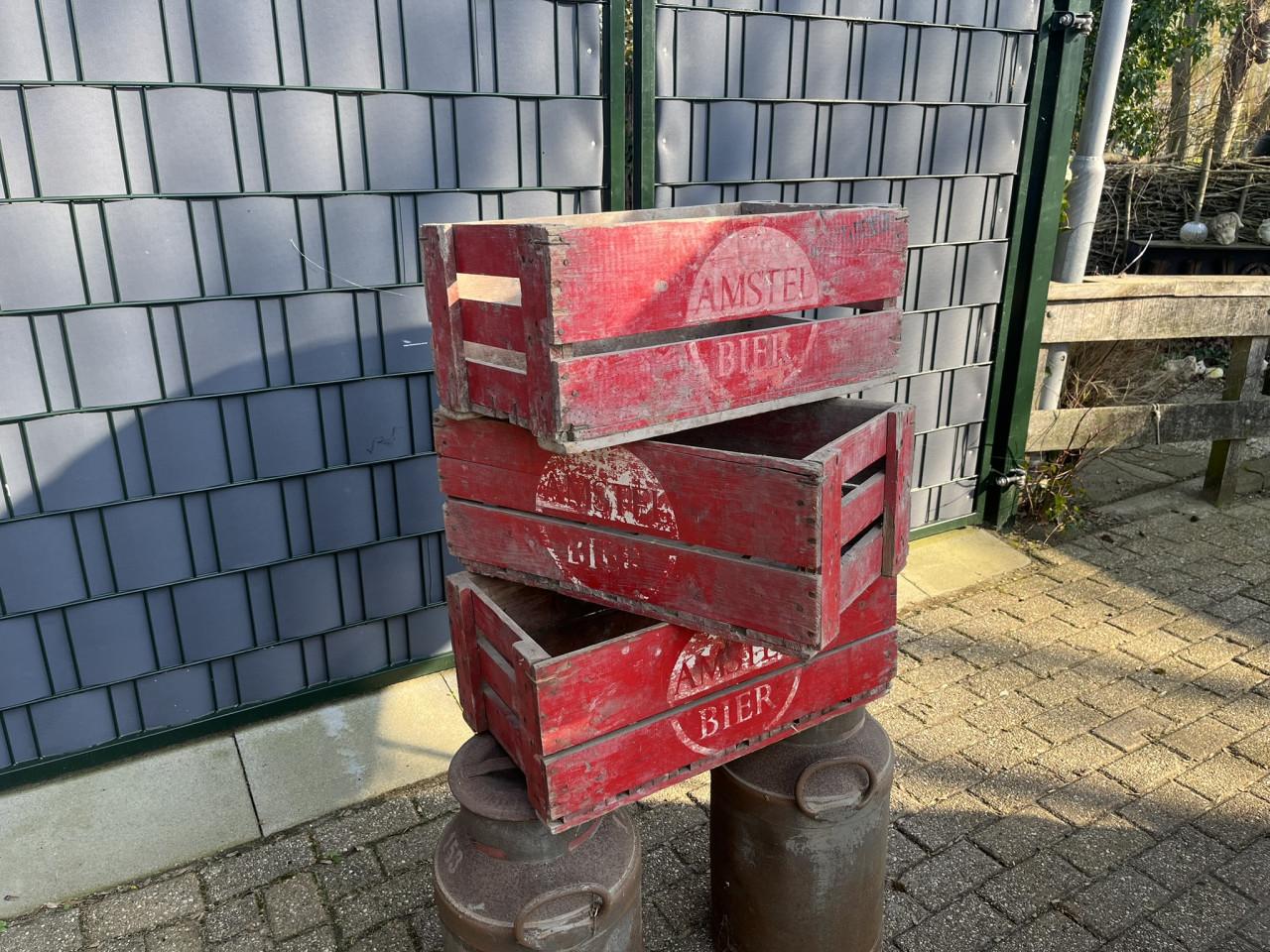 Bierkrat Amstel 32x58x24 cm hoog