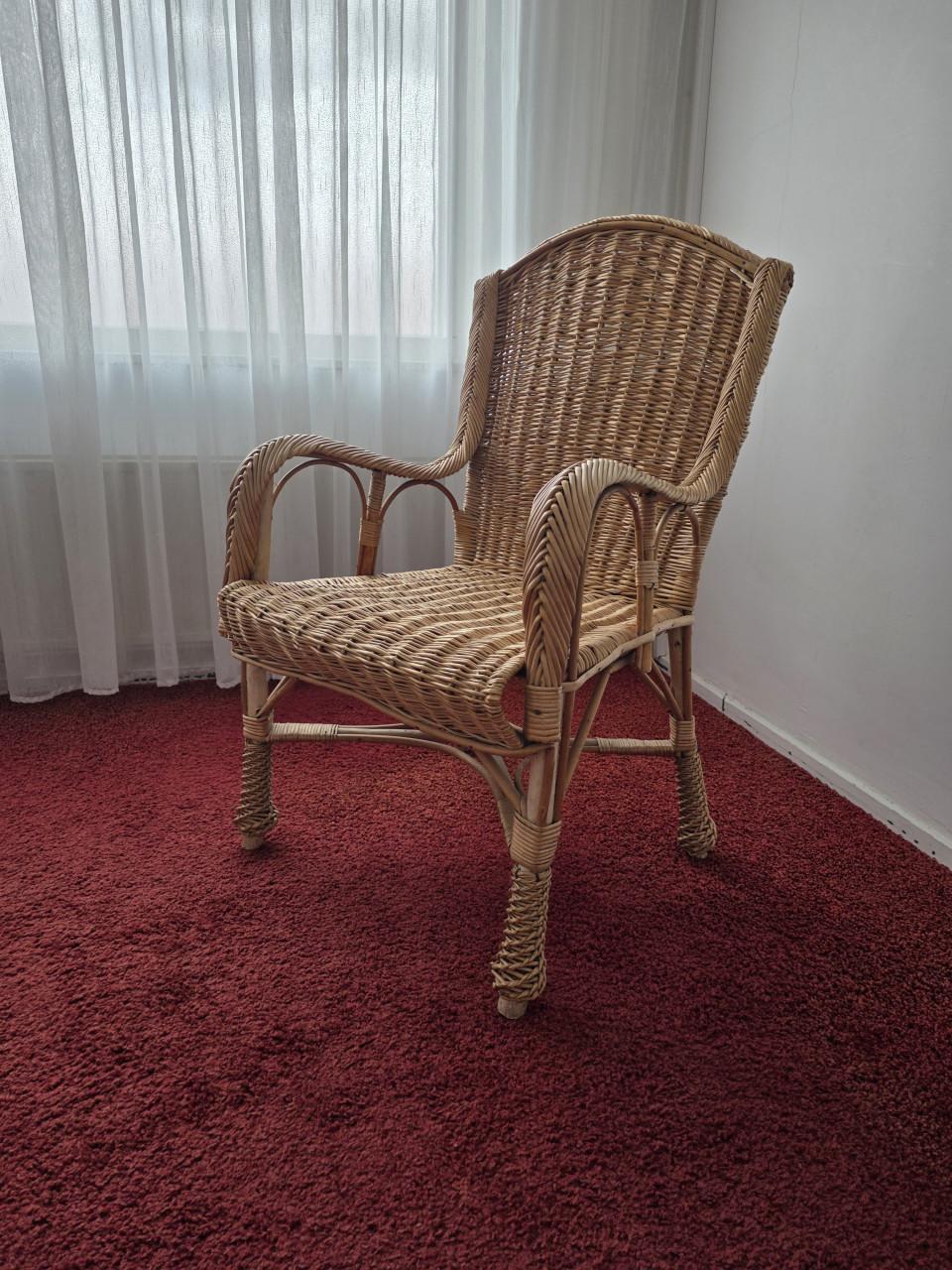 Rotan stoel