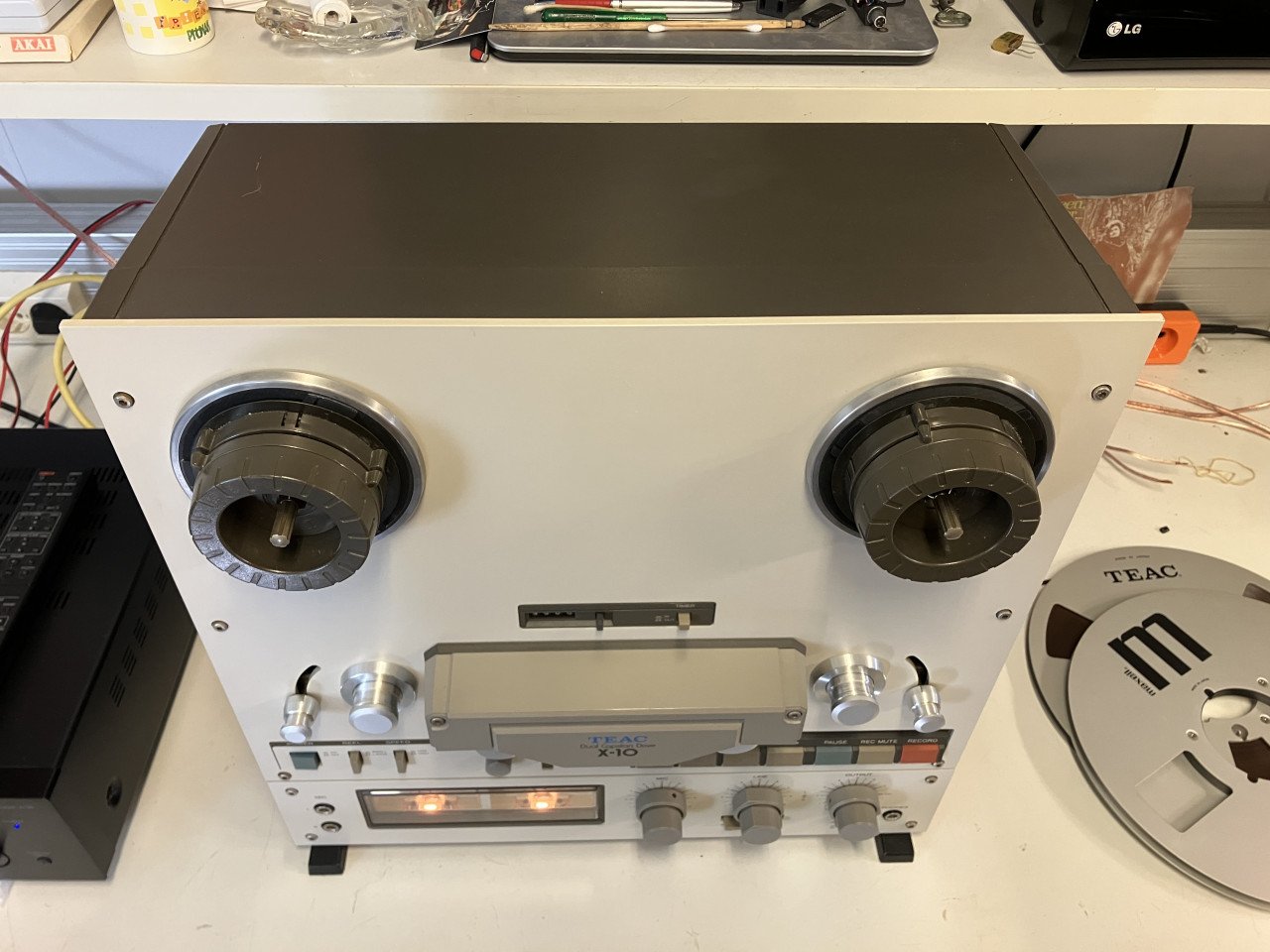 Teac X-10 3 koppen dual capstan groot onderhoud garantie zeer mooie staat