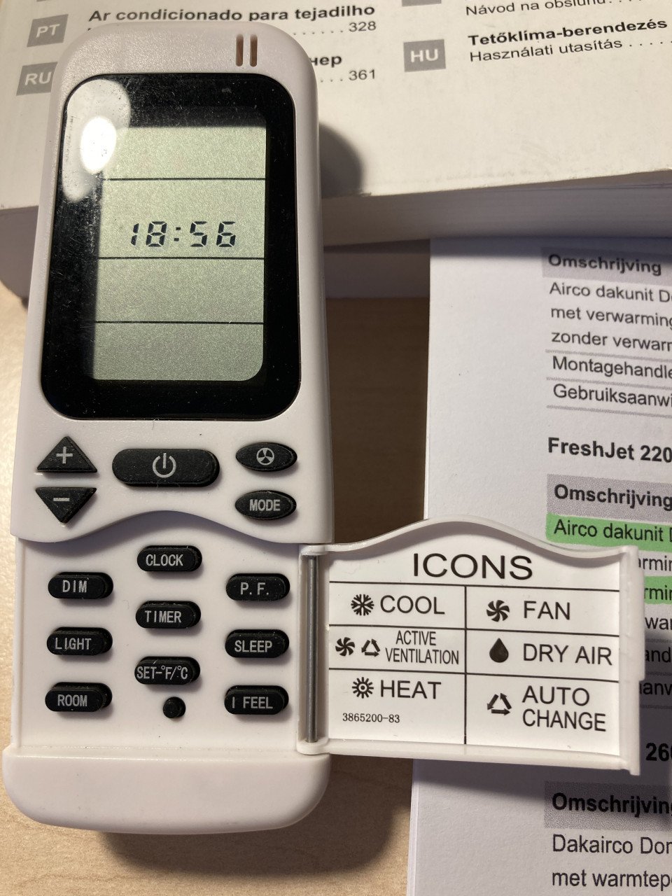 Dometic FreshJet 2200 Dak airco