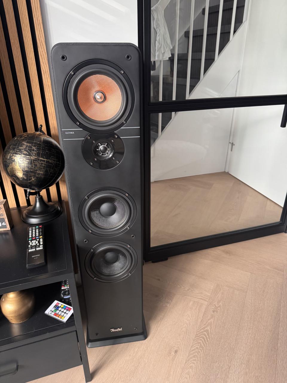 Te koop nette stereo set