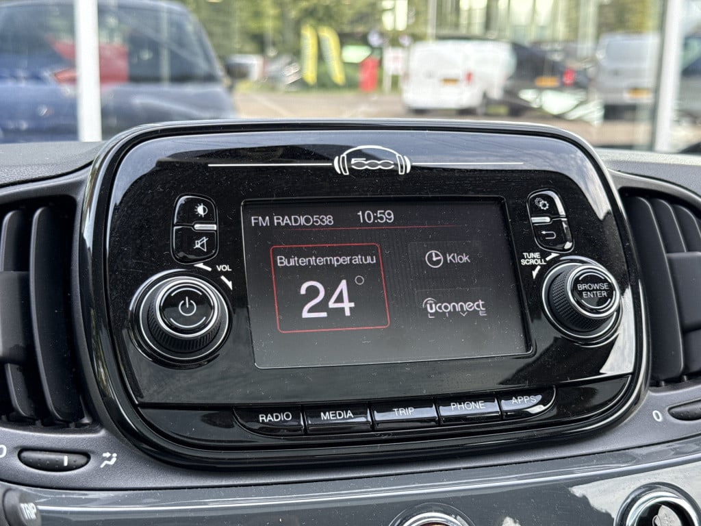 Fiat 500 0.9 twinair turbo lounge | nl-auto | panorama | airco | cruisec. |