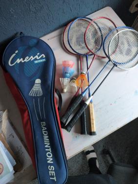 Badminton set gratis ophalen in Gors